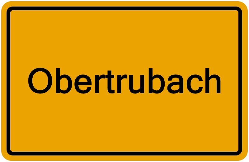 Handelsregister Obertrubach