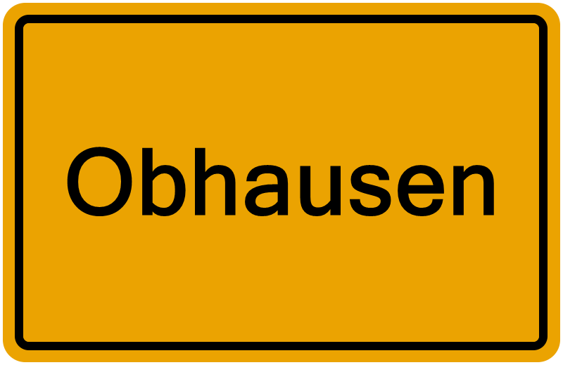 Handelsregister Obhausen