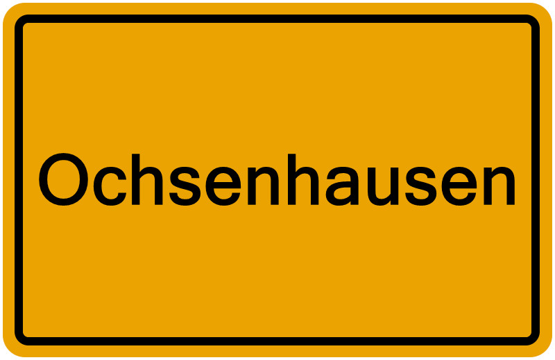 Handelsregister Ochsenhausen