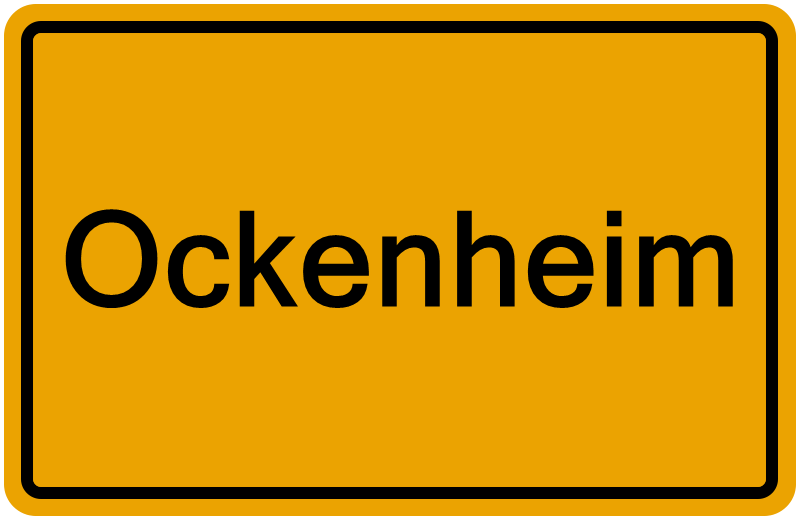 Handelsregister Ockenheim