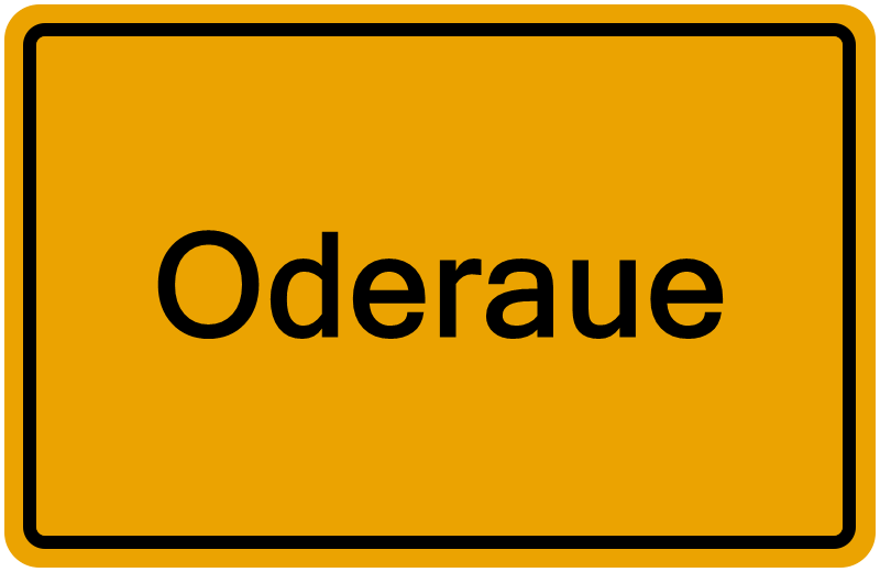 Handelsregister Oderaue