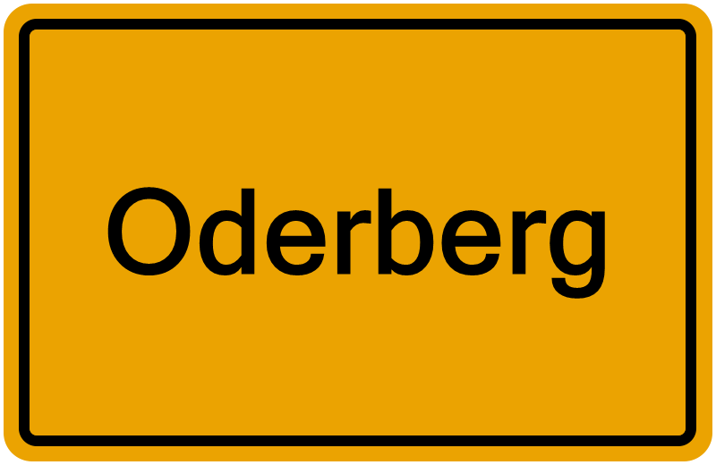 Handelsregister Oderberg
