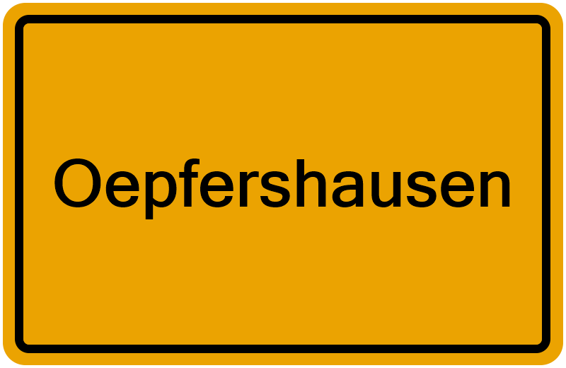 Handelsregister Oepfershausen
