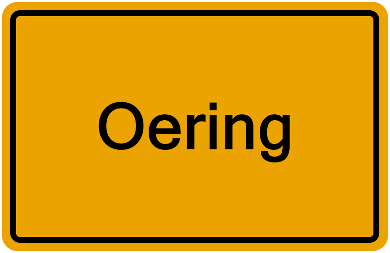 Handelsregister Oering