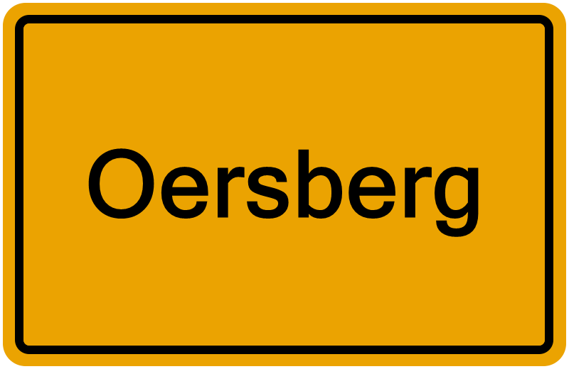 Handelsregister Oersberg