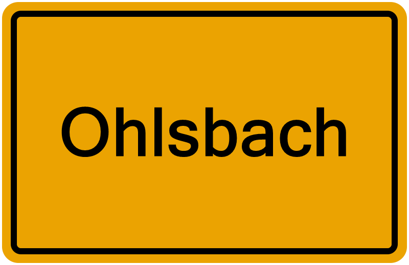 Handelsregister Ohlsbach