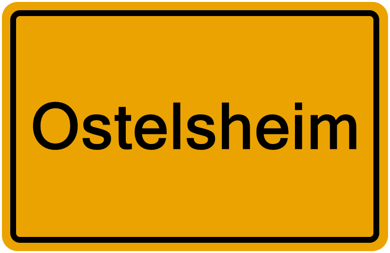 Handelsregister Ostelsheim