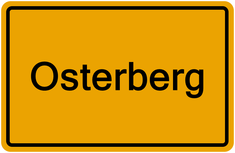 Handelsregister Osterberg