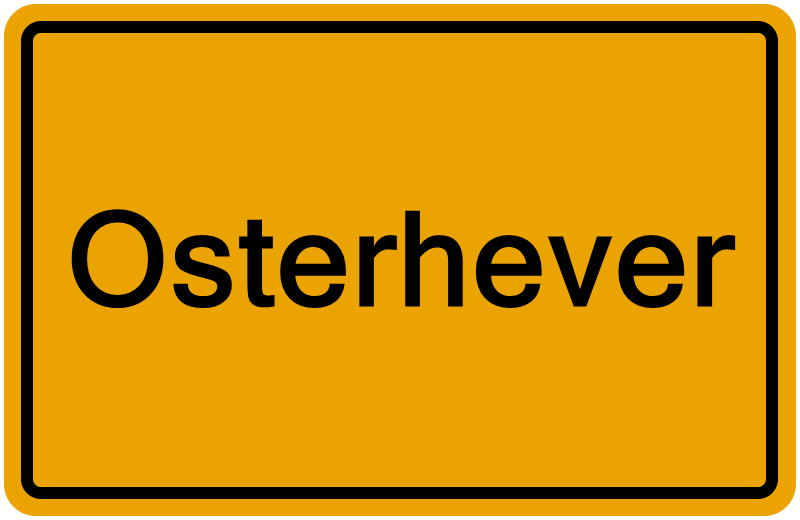 Handelsregister Osterhever