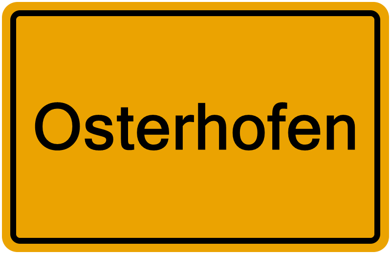 Handelsregister Osterhofen
