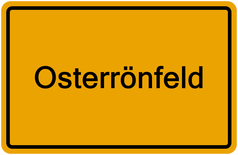 Handelsregister Osterrönfeld