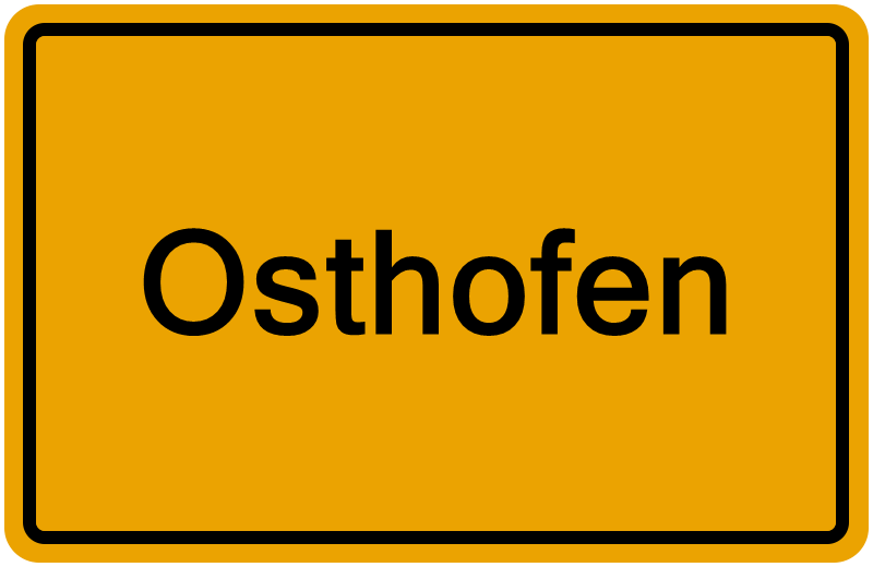 Handelsregister Osthofen