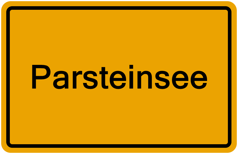 Handelsregister Parsteinsee