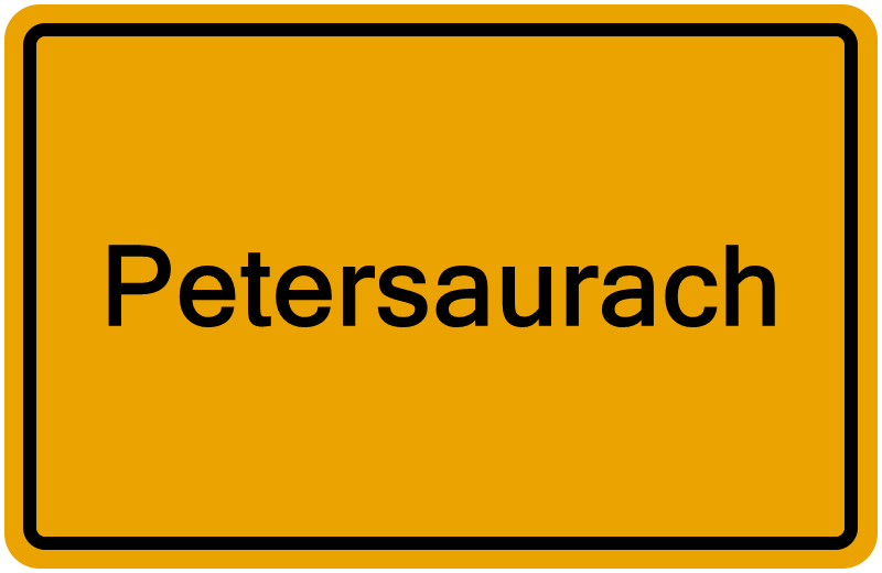 Handelsregister Petersaurach