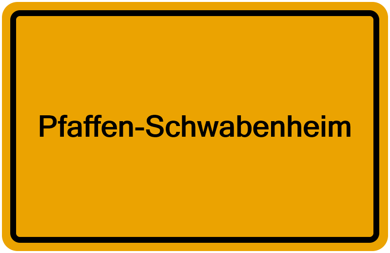 Handelsregister Pfaffen-Schwabenheim