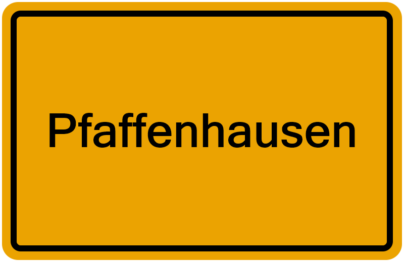 Handelsregister Pfaffenhausen