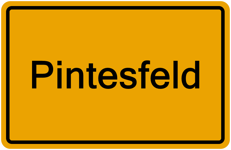 Handelsregister Pintesfeld
