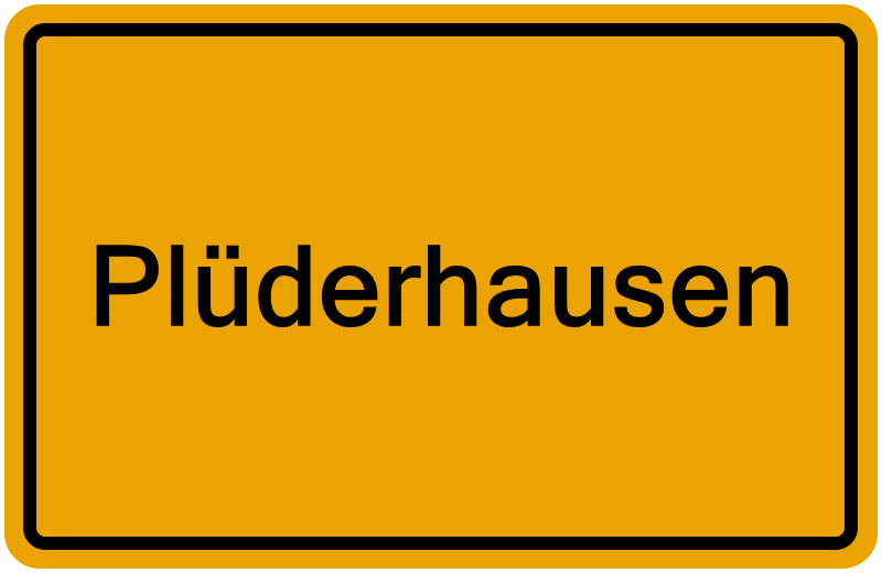 Handelsregister Plüderhausen