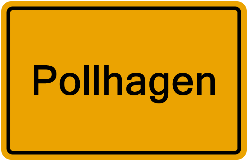 Handelsregister Pollhagen