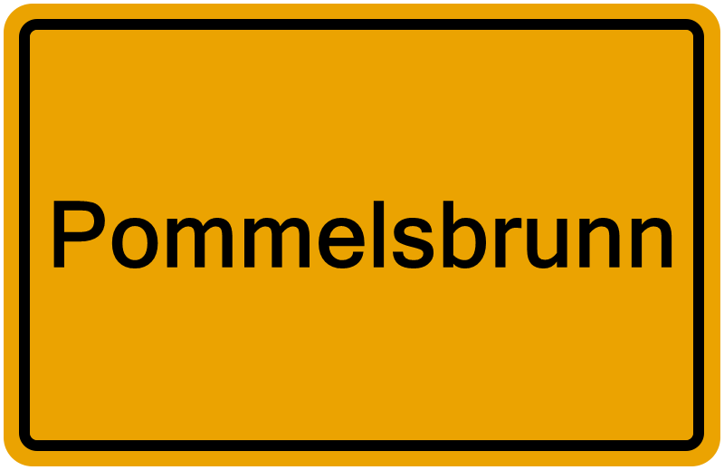Handelsregister Pommelsbrunn