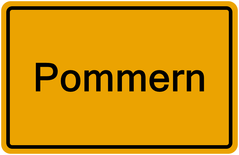 Handelsregister Pommern