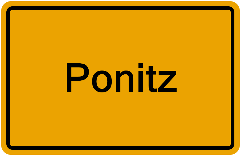 Handelsregister Ponitz