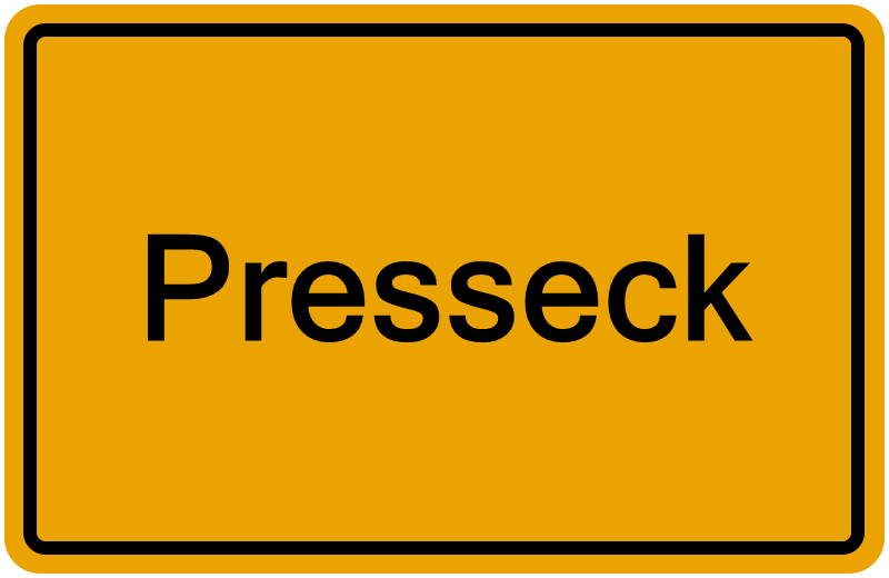 Handelsregister Presseck