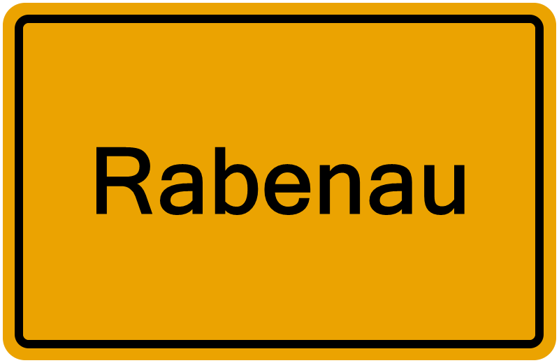 Handelsregister Rabenau
