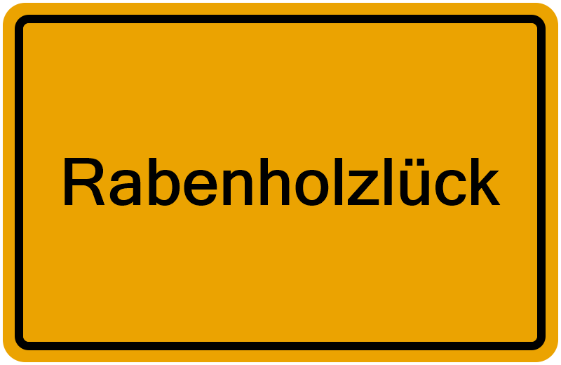 Handelsregister Rabenholzlück