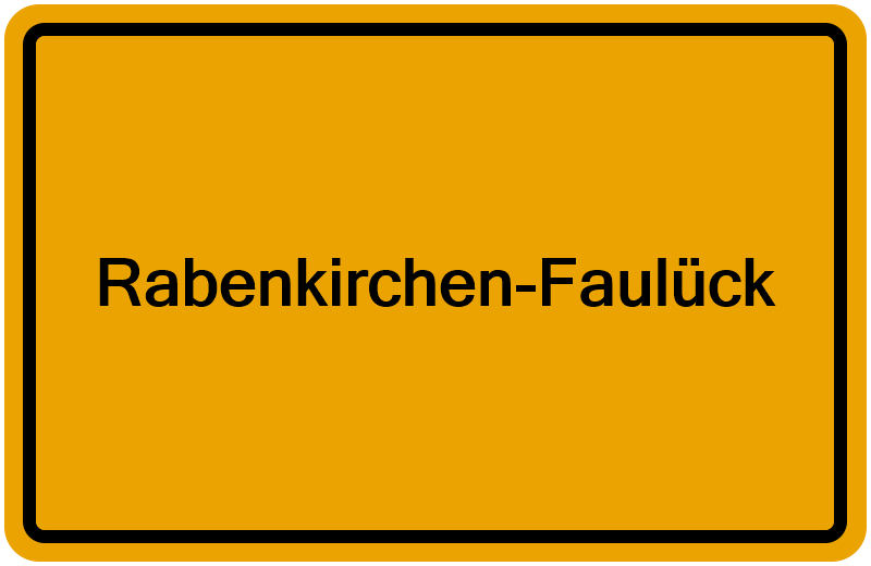 Handelsregister Rabenkirchen-Faulück