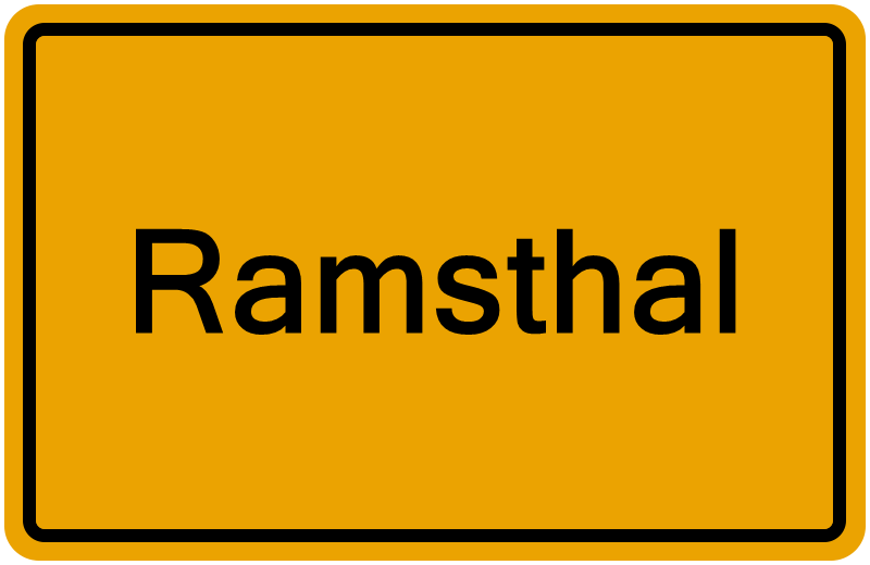 Handelsregister Ramsthal