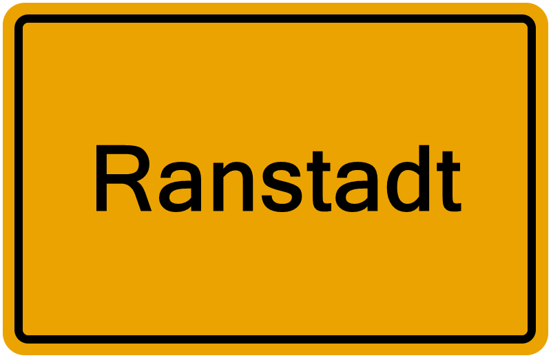 Handelsregister Ranstadt