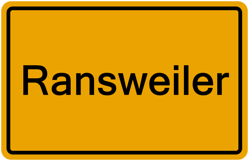 Handelsregister Ransweiler