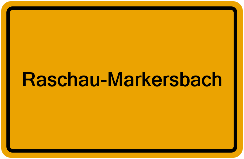 Handelsregister Raschau-Markersbach