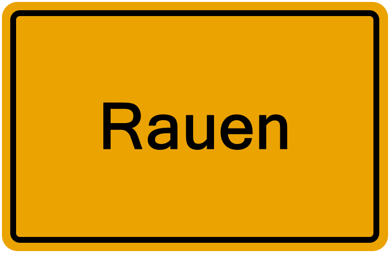 Handelsregister Rauen