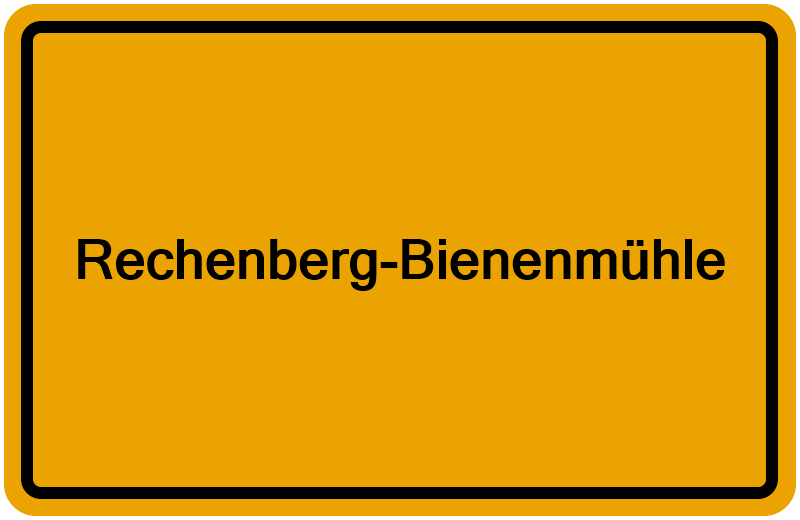 Handelsregister Rechenberg-Bienenmühle