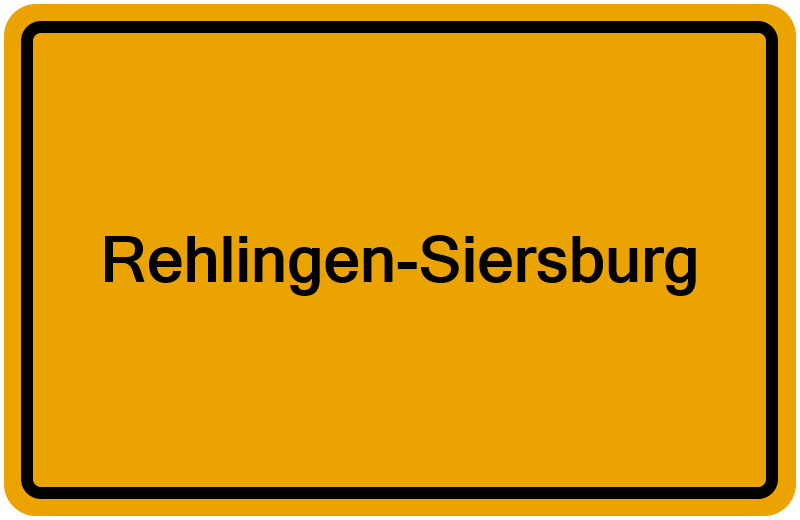 Handelsregister Rehlingen-Siersburg