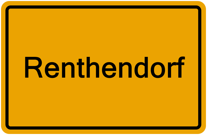 Handelsregister Renthendorf