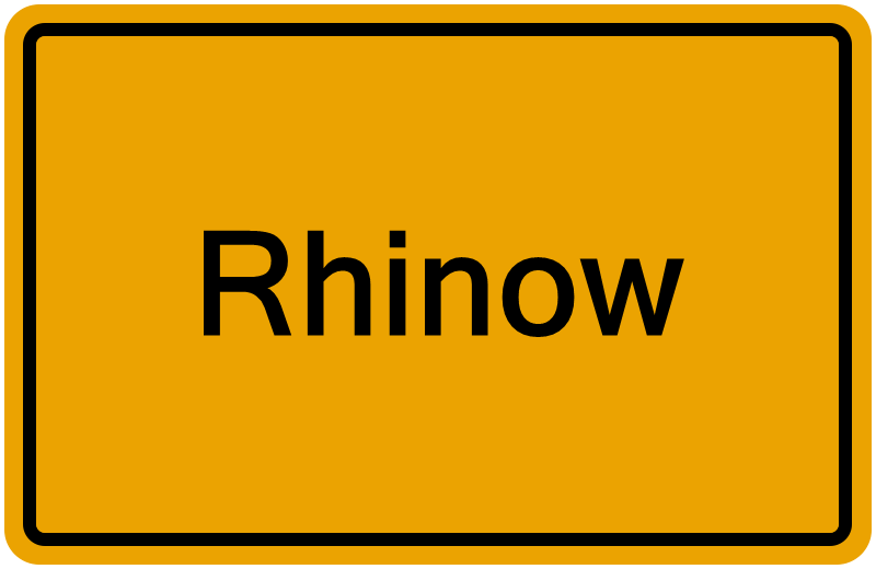Handelsregister Rhinow