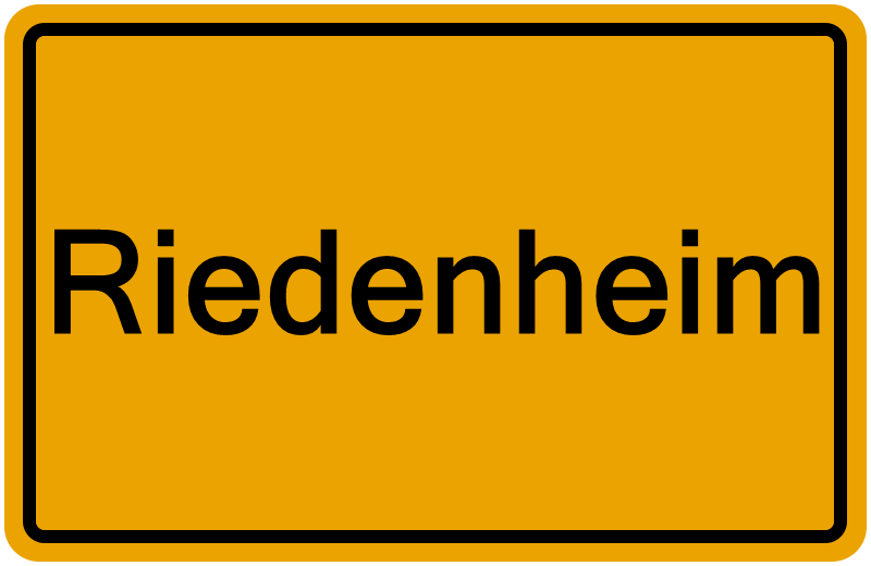 Handelsregister Riedenheim