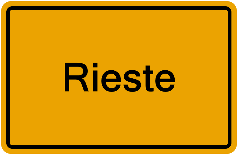Handelsregister Rieste