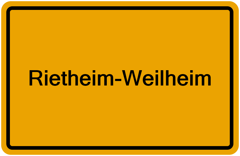 Handelsregister Rietheim-Weilheim
