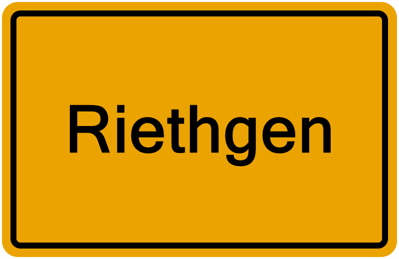 Handelsregister Riethgen