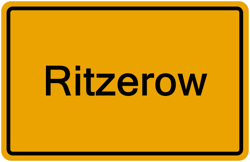 Handelsregister Ritzerow