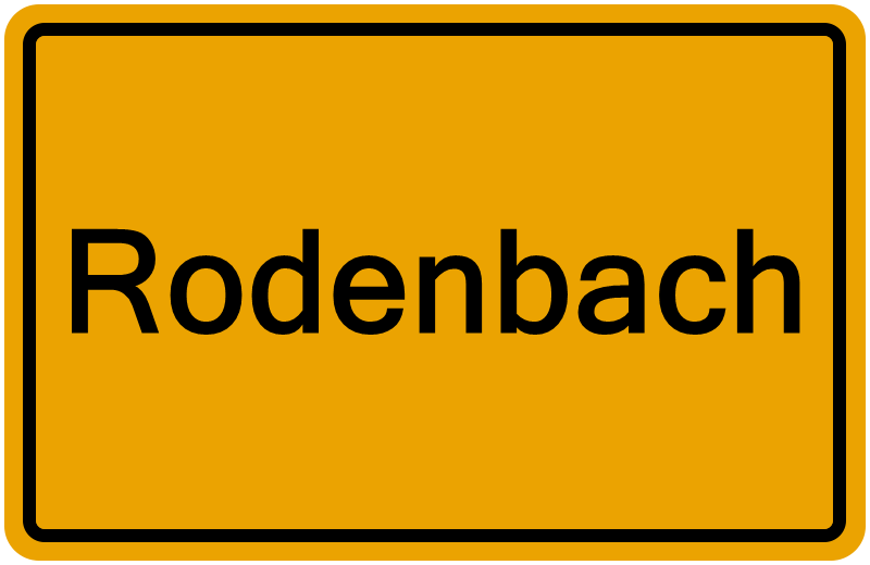 Handelsregister Rodenbach