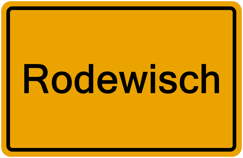Handelsregister Rodewisch