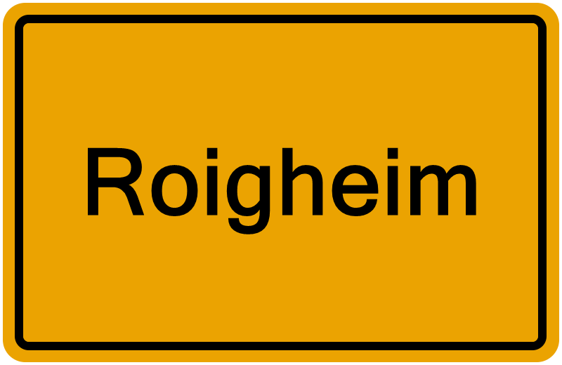 Handelsregister Roigheim