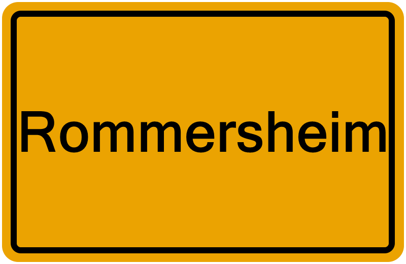 Handelsregister Rommersheim