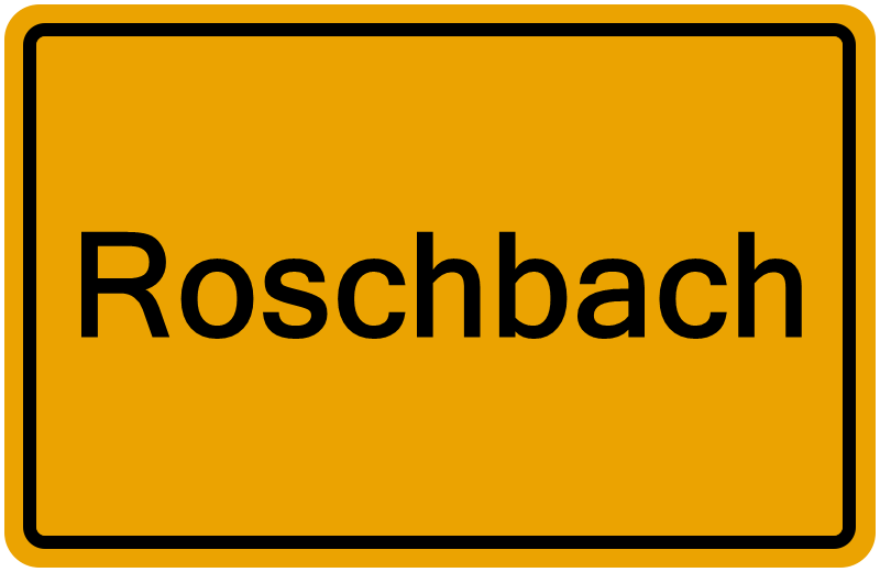 Handelsregister Roschbach