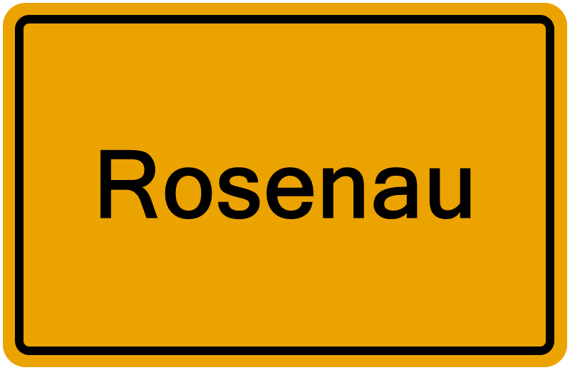 Handelsregister Rosenau